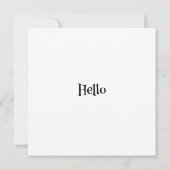 Abstract Kleurrijke Papegaai | Hallo Contact Houde (Achterkant)