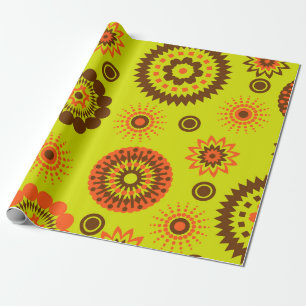 abstract kleurrijke waterverf achtergrond cadeaupapier