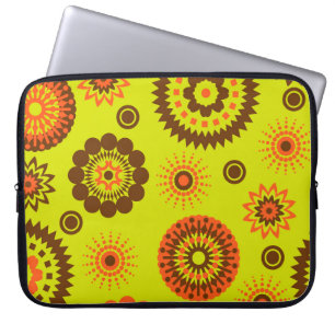 abstract kleurrijke waterverf achtergrond laptop sleeve