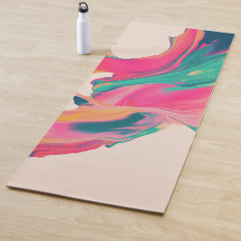 Abstract Kleurrijke Yogamatten Yogamat
