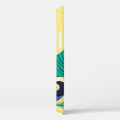 Abstract Kleurrijke Zon Golven Lijn Kunst Illustra Case-Mate iPhone Case (Achterkant / Rechts)