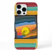 Abstract Kleurrijke Zonsondergang