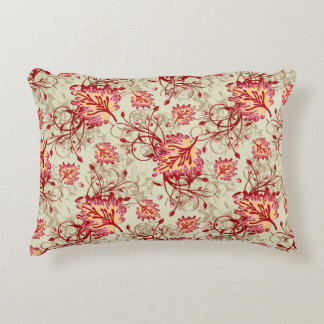 Abstract kleurvol patroon met achtergrondabstract accent kussen