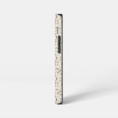 Abstract klokpatroon iPhone hoesje (Linkerkant)