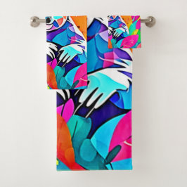 Abstract Koala-ontwerp Bad Handdoek