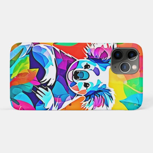 Abstract Koala-ontwerp Case-Mate iPhone Case (Achterkant (horizontaal))
