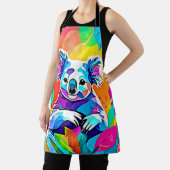 Abstract Koala-ontwerp Schort (Insitu)