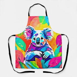 Abstract Koala-ontwerp Schort