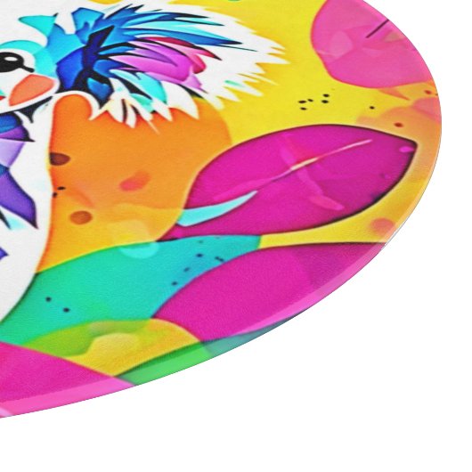 Abstract Koala-ontwerp Snijplank (Hoek)
