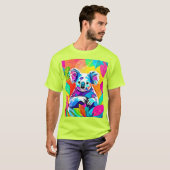 Abstract Koala-ontwerp T-shirt (Voorkant volledig)