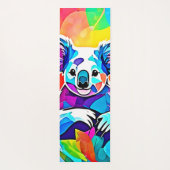 Abstract Koala-ontwerp Yogamat (Achterkant)