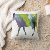 Abstract koeiensilhouet kussen (Deken)