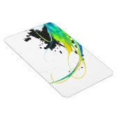 Abstract koel water Verf Spletters Magneet (Rechterzijde)