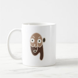 Abstract koffie-Man Koffiemok