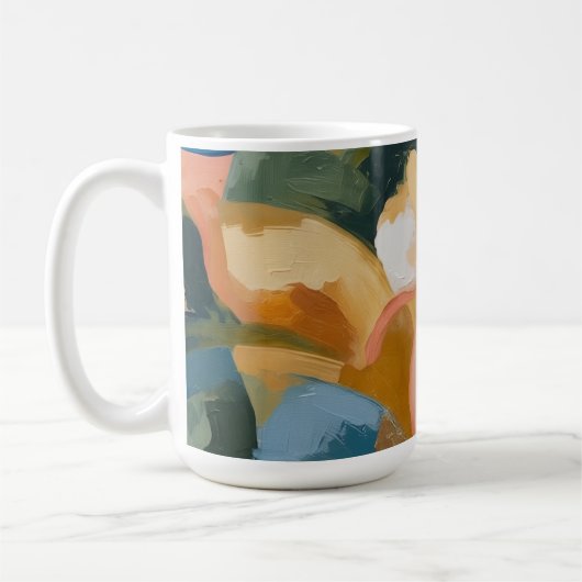 Abstract Koffiemok (Links)