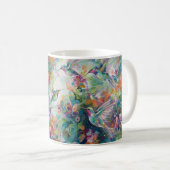Abstract Koffiemok (Voorkant rechts)