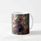 Abstract Koffiemok (Voorkant rechts)