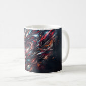 Abstract Koffiemok (Voorkant rechts)