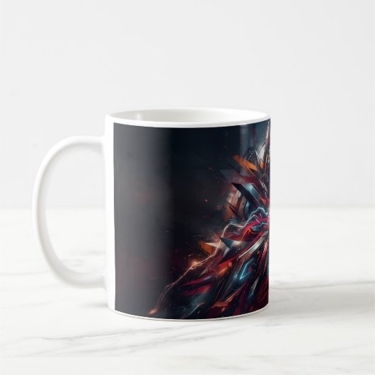 Abstract Koffiemok (Links)