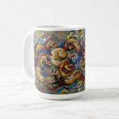Abstract Koffiemok (Voorkant links)