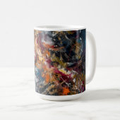 Abstract koffiemok (Voorkant rechts)
