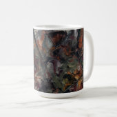Abstract Koffiemok (Voorkant rechts)