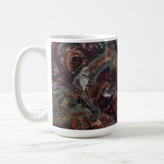 Abstract Koffiemok (Links)