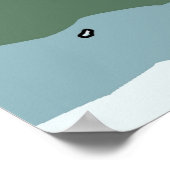 Abstract KoffiePoster 's ochtends, voeg tekst toe Poster (Hoek)