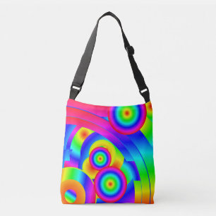 Abstract komeet crossbody tas