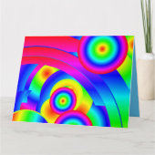 Abstract komeet kaart (Voorkant)