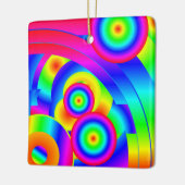 Abstract komeet keramisch ornament (Links)