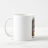 Abstract konijnen ontwerp koffiemok (Links)