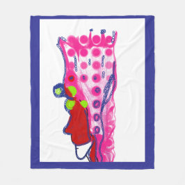 Abstract Koninklijke Kunst Vliesdeken Fleece Deken