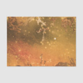 Abstract koper Bronze Sparkly Modern Glam Chic Tissuepapier (Voorkant)