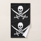 Abstract kopiëren, tekst toevoegen bad handdoek (Handdoek)