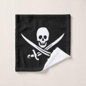 Abstract kopiëren, tekst toevoegen bad handdoek (Wasdoekje)