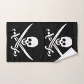 Abstract kopiëren, tekst toevoegen bad handdoek (Handdoek)