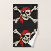 Abstract kopiëren, tekst toevoegen bad handdoek (Handdoek)