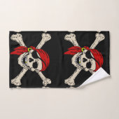 Abstract kopiëren, tekst toevoegen bad handdoek (Handdoek)