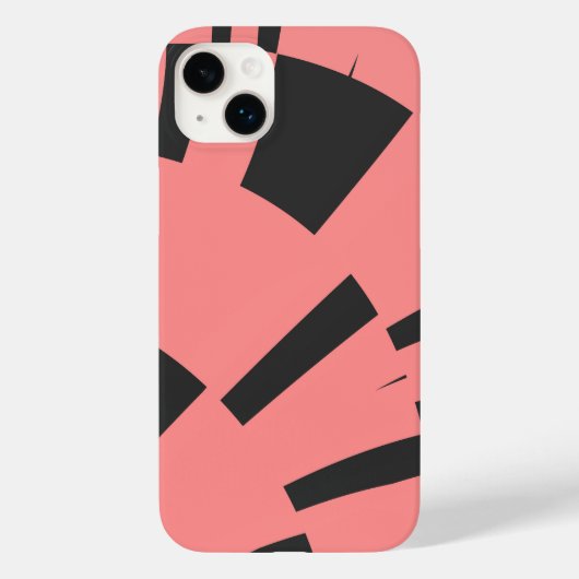 Abstract koraalpatroon I Case-Mate iPhone Case (Achterkant)