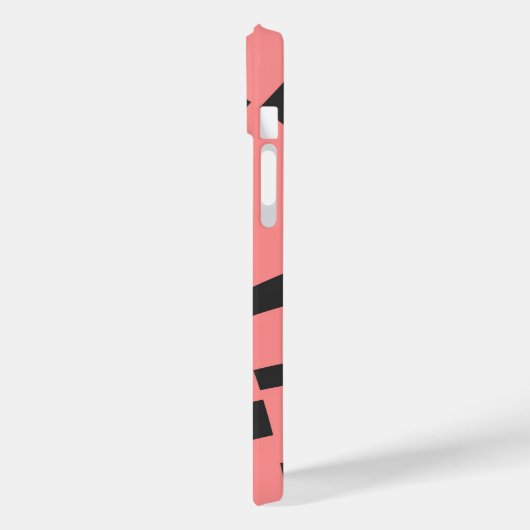 Abstract koraalpatroon I Case-Mate iPhone Case (Achterkant / Links)