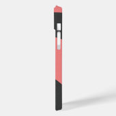 Abstract koraalpatroon IV Case-Mate iPhone Case (Achterkant / Links)