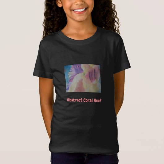 Abstract koraalrif T-Shirt (Voorkant)
