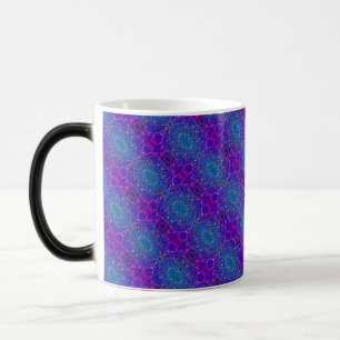 Abstract kosmisch damast patroon magische mok