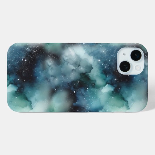 Abstract kosmisch landschapspatroon Case-Mate iPhone case (Achterkant (horizontaal))