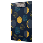 Abstract kosmisch patroon op maat klembord (Links)