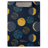 Abstract kosmisch patroon op maat klembord (Voorkant)