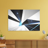 Abstract Kosmisch Portaal Canvas Afdruk (Insitu (Woonkamer))