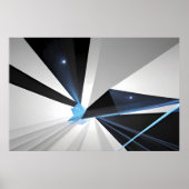 Abstract Kosmisch Portaal Poster (Voorkant)