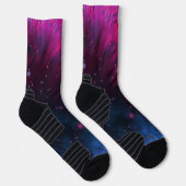 Abstract kosmisch tapijt sokken (Rechts)